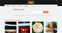 Desktop Screenshot of food.malaysiamostwanted.com